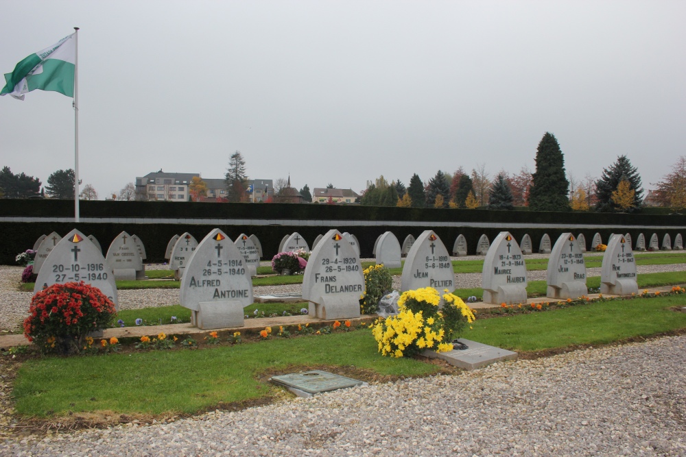 Belgische Oorlogsgraven Sint-Agatha-Berchem Kasterlinden	 #2