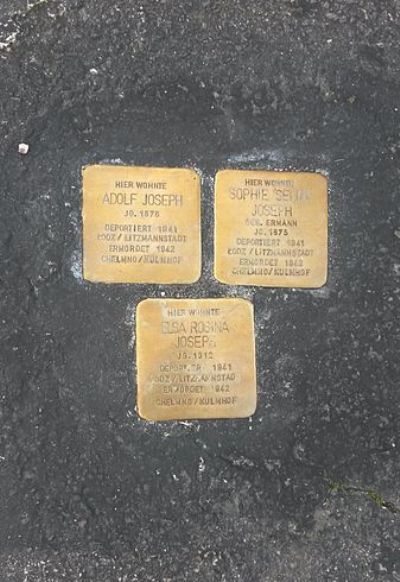 Stumbling Stones Klosterstraße 15 #1