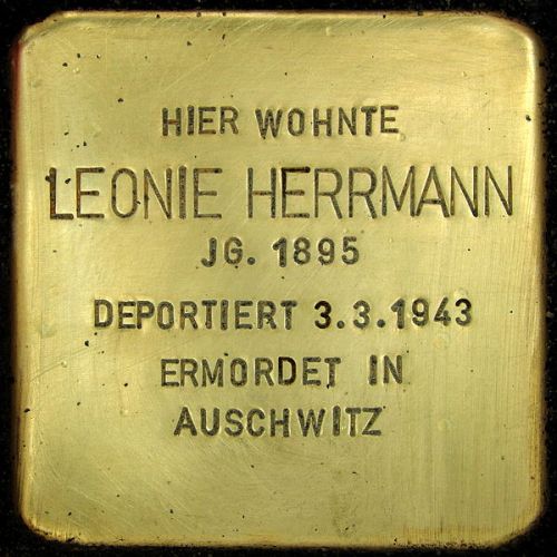 Stolperstein Kommandantenstrae 56