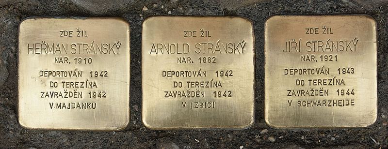 Stolpersteine Brněnsk 9