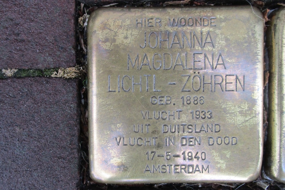 Stolpersteine Herengracht 233 #2