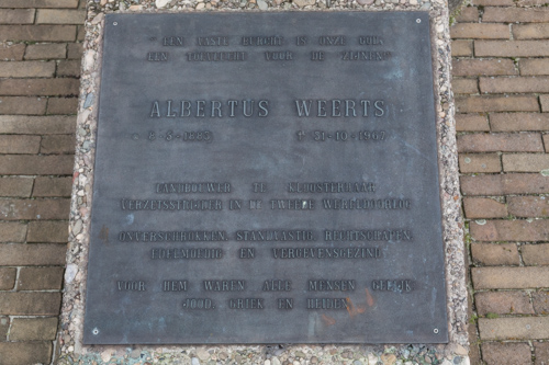 Memorial for Albertus Weerts #3