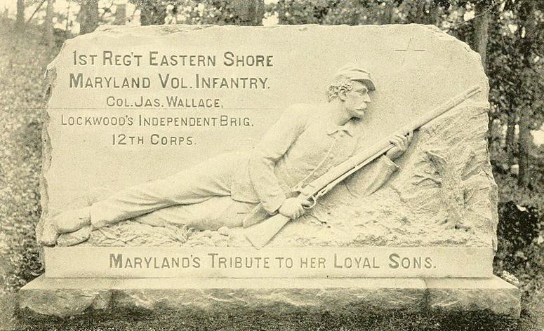 1st Maryland Volunteer Infantry - Eastern Shore Brigade Monument