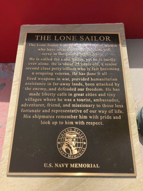 Monument Lone Sailor Guam #3