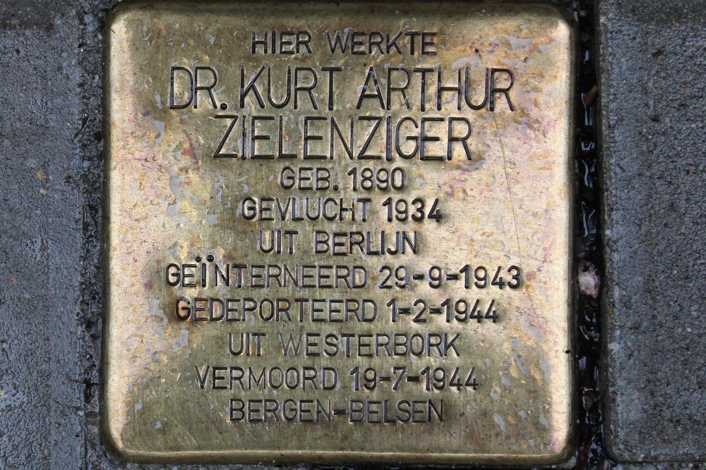 Stolpersteine Jan van Eijckstraat 14-16 #3