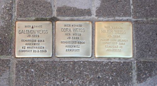 Stumbling Stones Marienstraße 53 #1