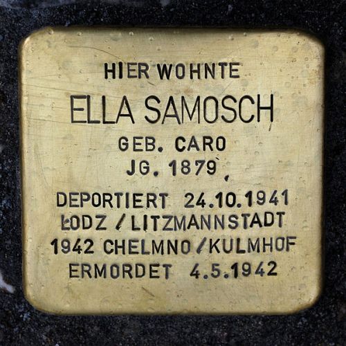 Stolpersteine Ifflandstraße 1