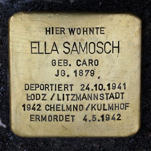 Stolpersteine Ifflandstrae 1