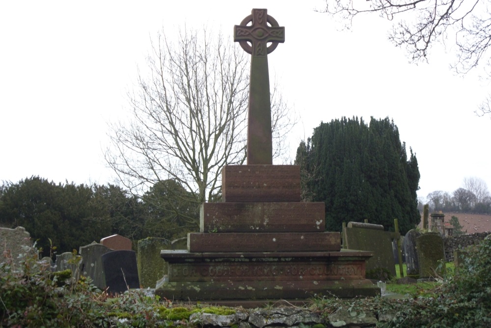 Boer War Memorial Cross Morland, Newby, Kings Meaburn and Sleagill