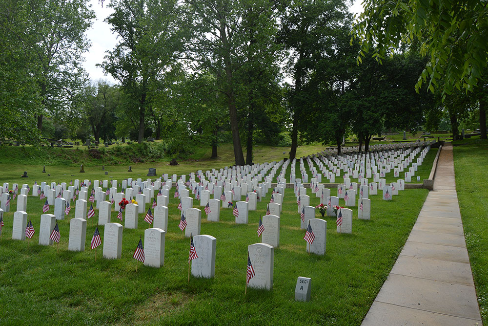 American War Graves Alton National Cemetery