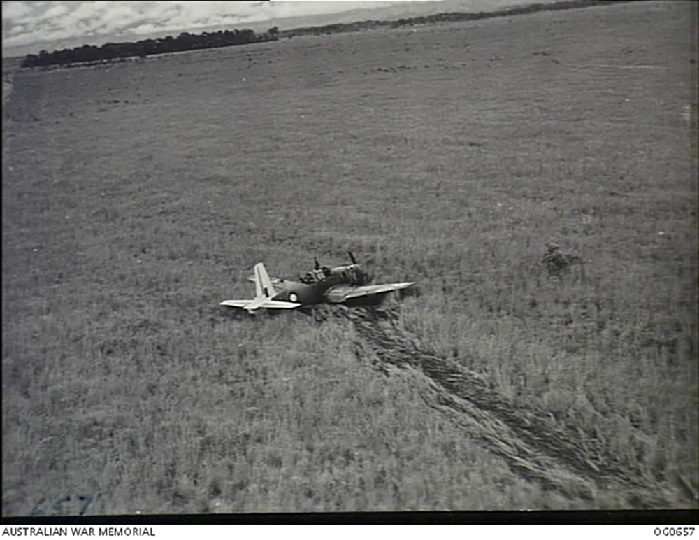 Crash Site Vultee Vengeance Mark IA A27-83