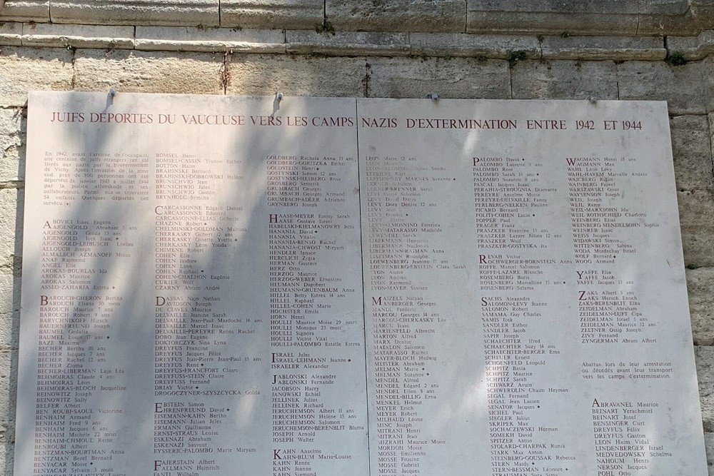 Oorlogsmonument Avignon