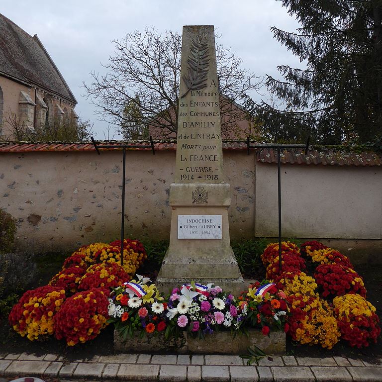 Oorlogsmonument Amilly #1