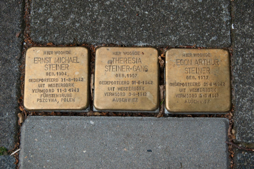 Stolpersteine Kortfoorstraat 46