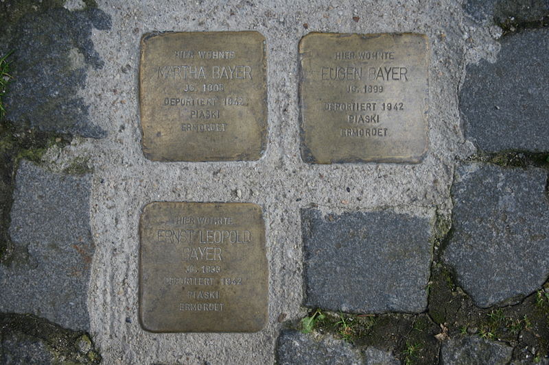 Stumbling Stones Wassergasse 12