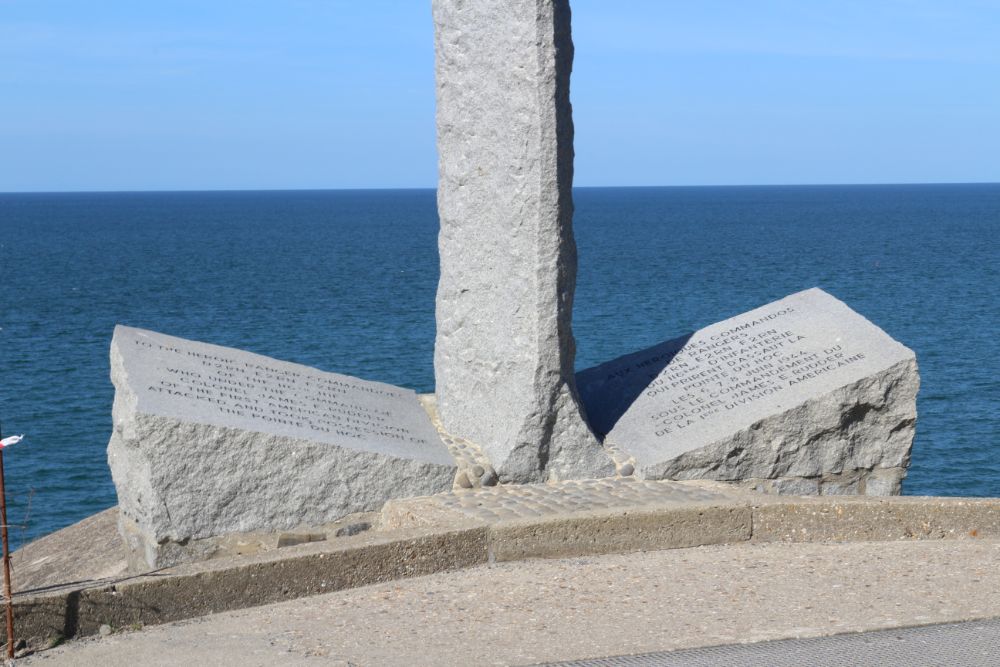 Pointe du Hoc Ranger Monument #3