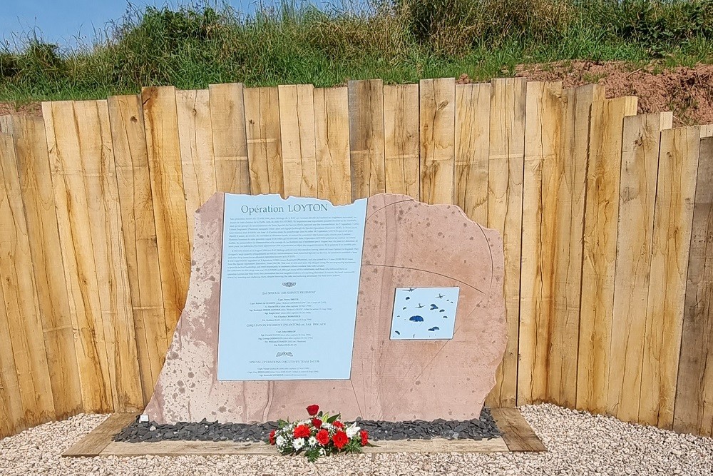 Memorial SAS Operatie Loyton, Augustus - October 1944