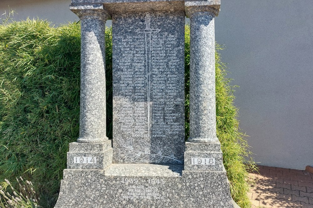 Oorlogsmonument Bellegarde-en-Forez #3