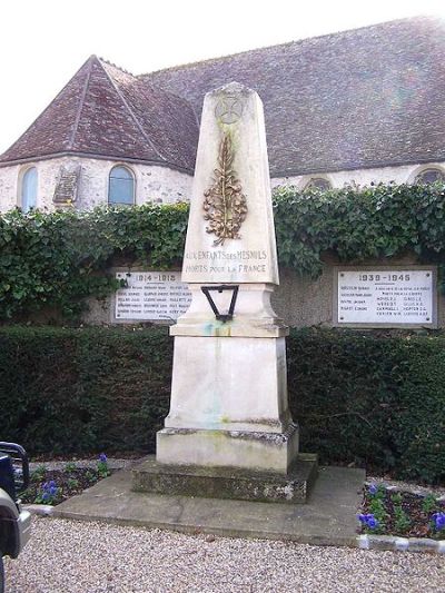 Oorlogsmonument Les Mesnuls