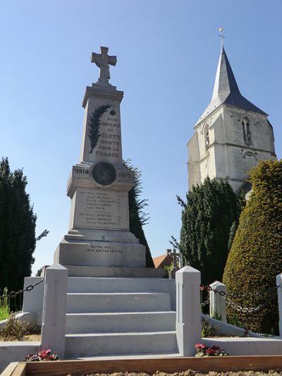 War Memorial Cléty #1