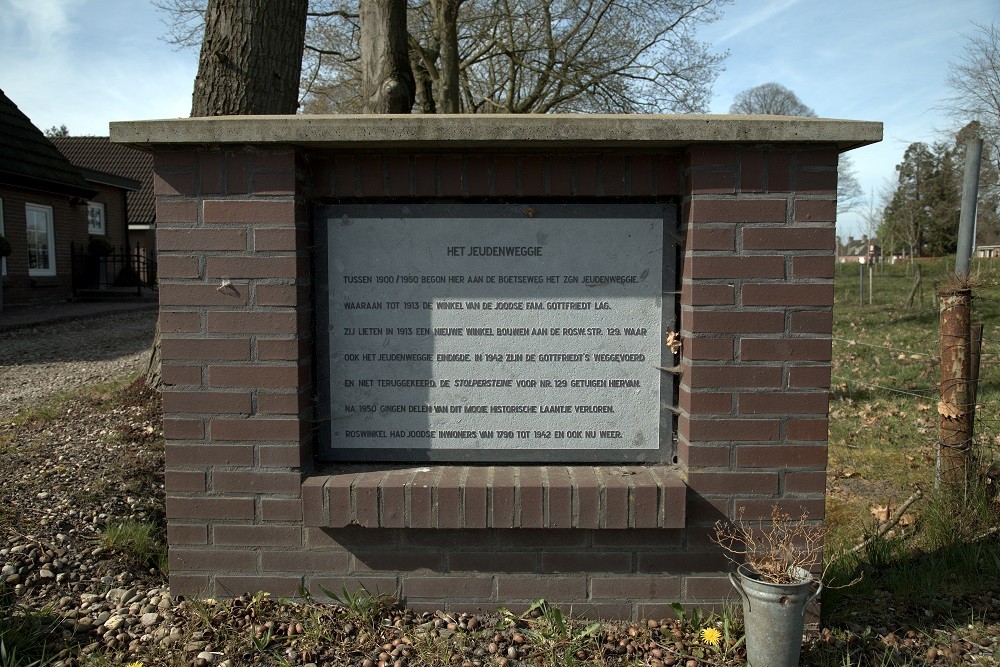 Monument Jeudenweggie Roswinkel #1