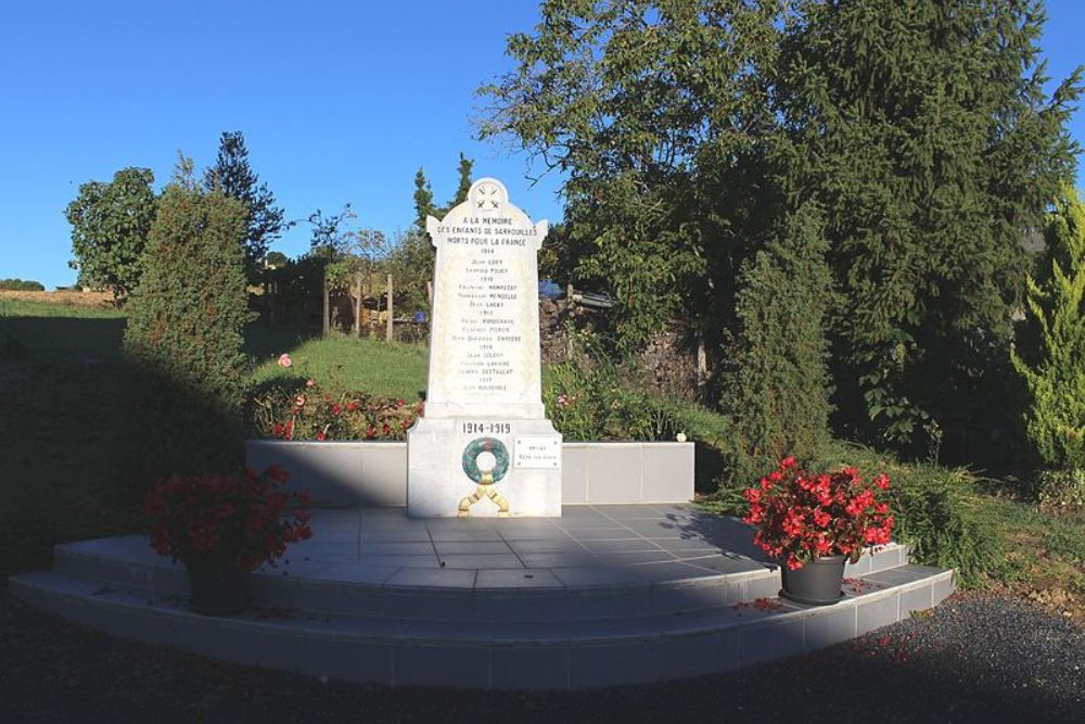 War Memorial Sarrouilles