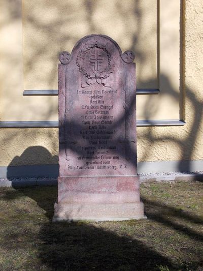 War Memorial Markkleeberg #1