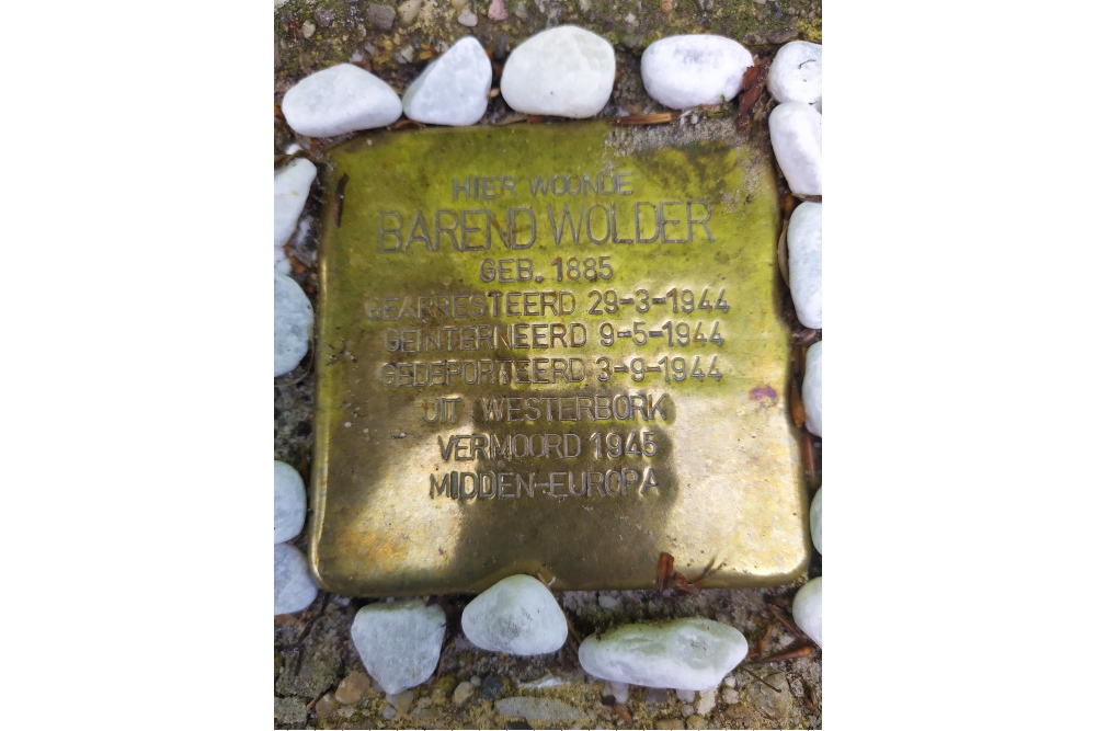 Stolpersteine Waldecklaan 23 #1