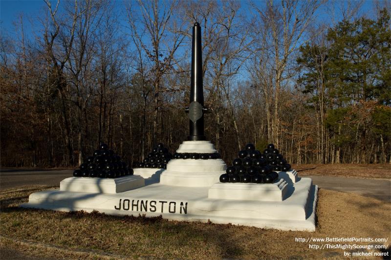 Locatie-aanduiding Hoofdkwartier General Albert Sidney Johnston