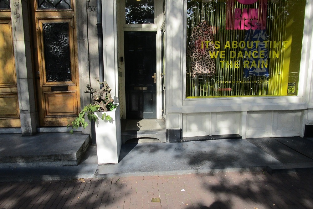 Stumbling Stone Herengracht 360 #2