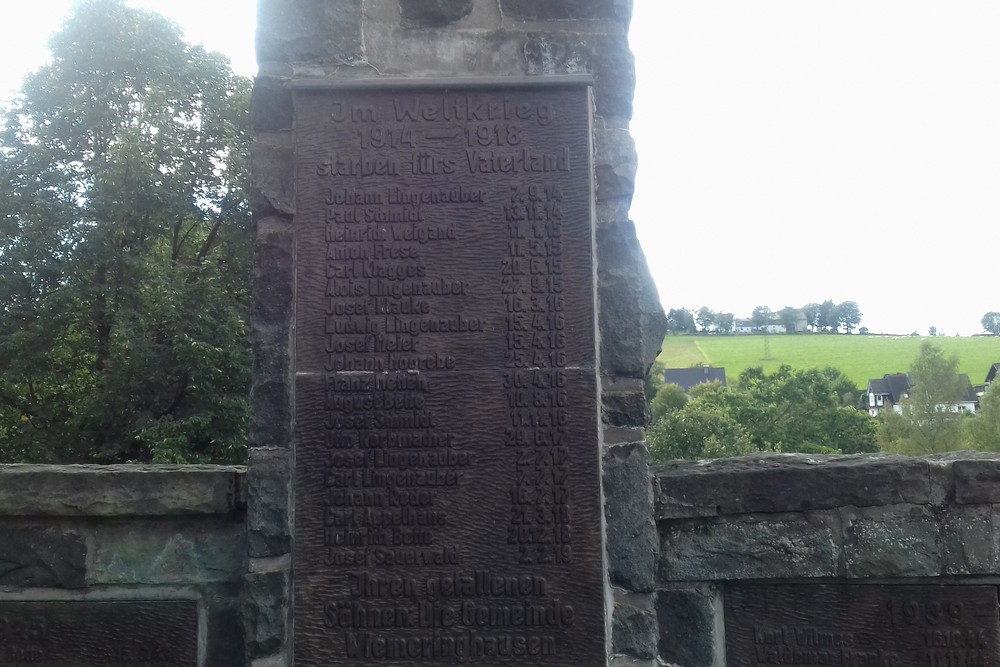 War Memorial Wiemeringhausen #2