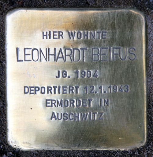 Stolpersteine Nassauische Straße 58 #1