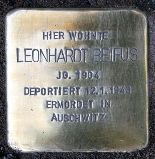 Stolpersteine Nassauische Strae 58