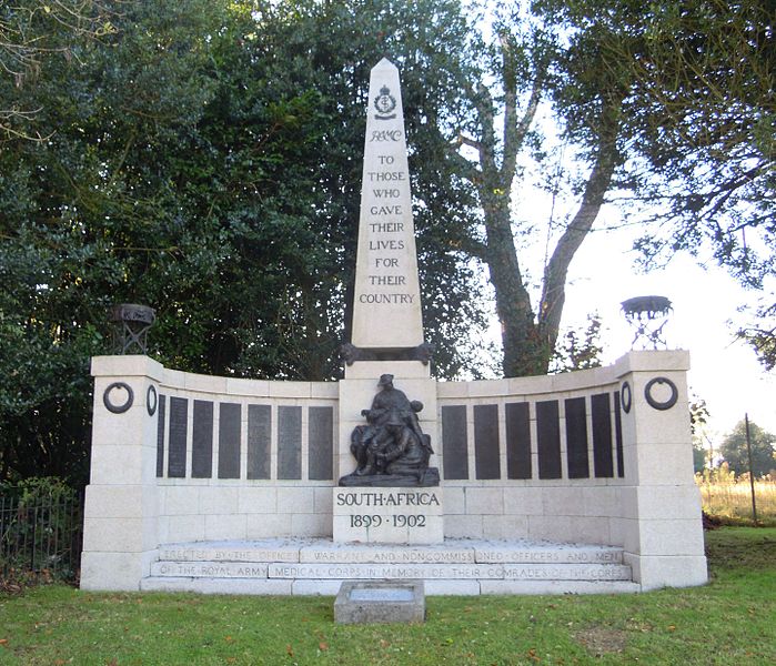 Boer War Memorial Royal Army Medical Corps #1