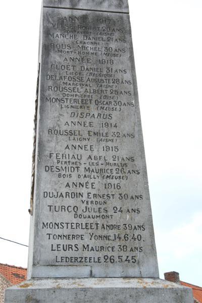 War Memorial Lederzeele #2