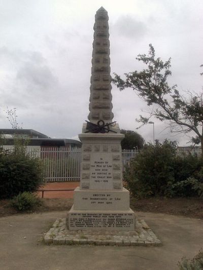 Oorlogsmonument Law