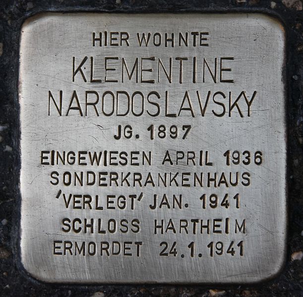Stolperstein Südtiroler Platz 10