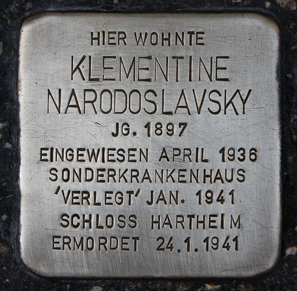 Stolperstein Sdtiroler Platz 10 #1