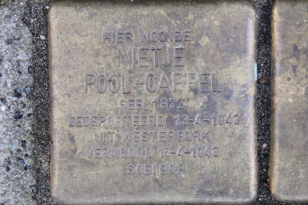 Stolpersteine Koningin Wilhelminalaan 144 #2