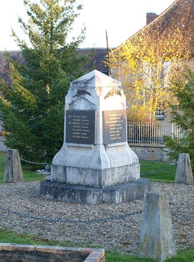 Oorlogsmonument Villemanoche