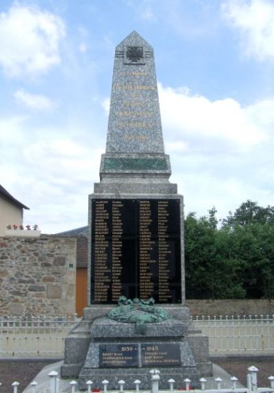 Oorlogsmonument La Celle-Dunoise