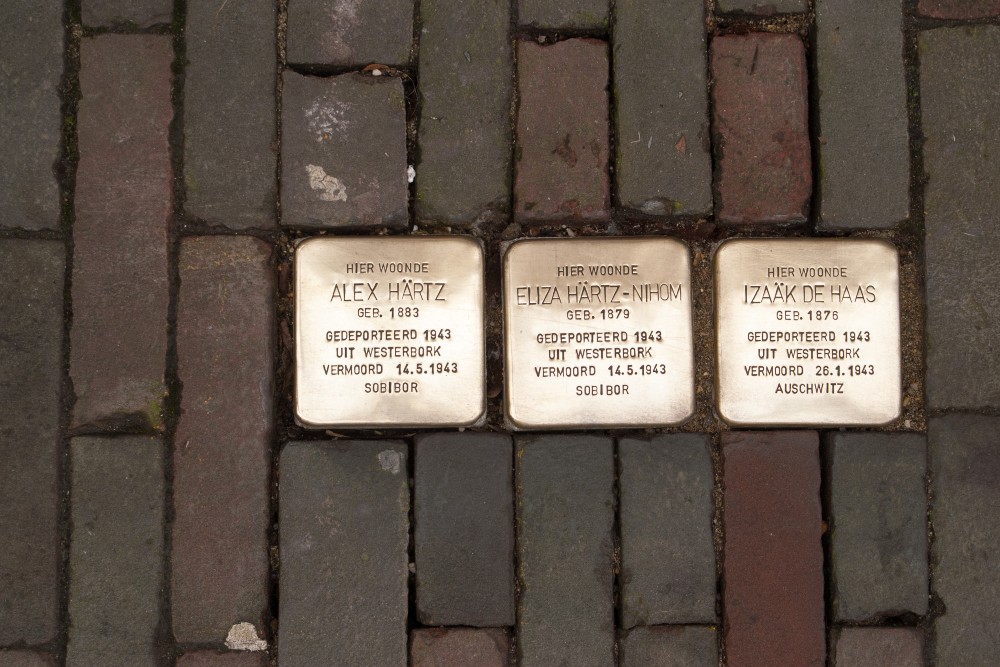Stumbling Stones Nieuwstraat 28 (now Nieuwstraat 71) #1