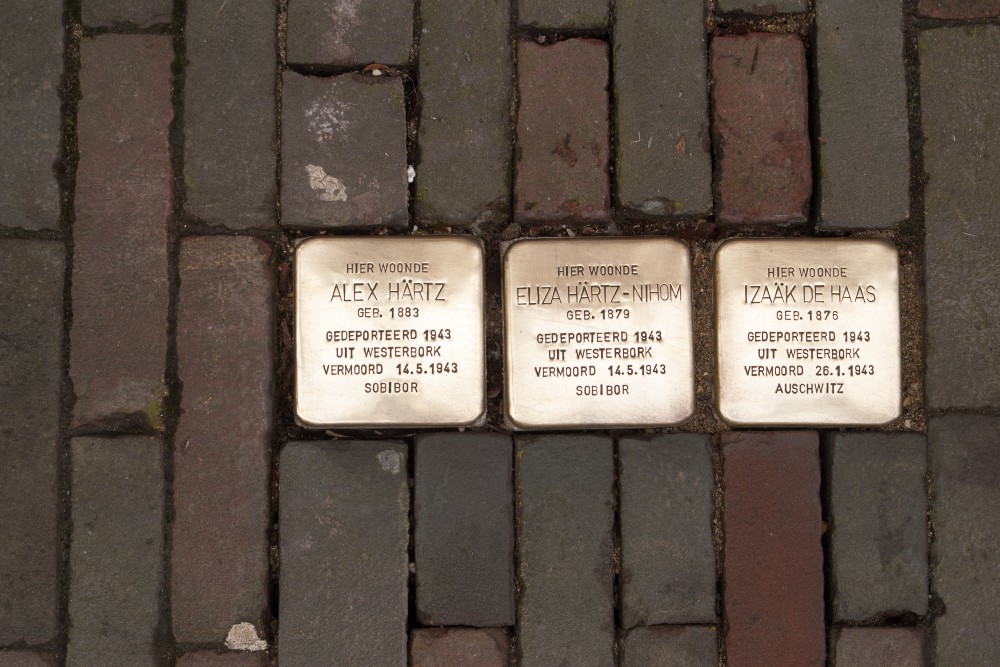 Stolpersteine Nieuwstraat 28 (nu Nieuwstraat 71) #1