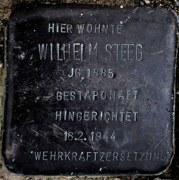 Stolperstein Merkurstrae 34a