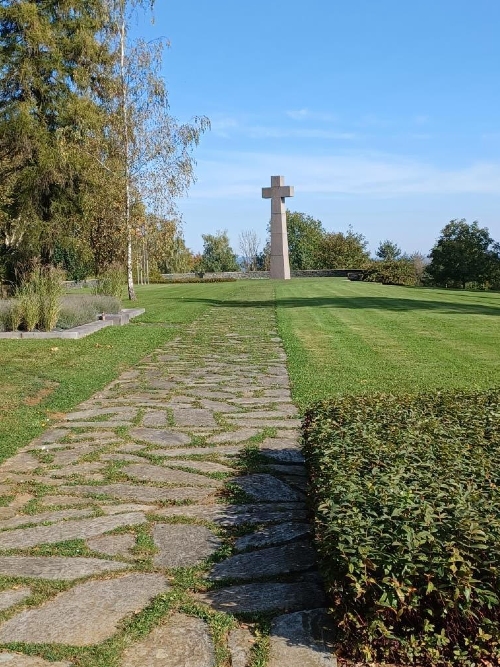 Chapel & War Memorial German Cemetery Noyers-Pont-Maugis #4