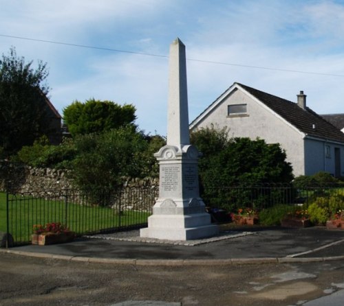 Oorlogsmonument Twynholm #1