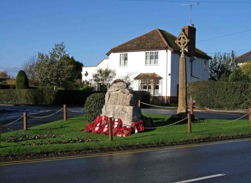 Oorlogsmonument Eckington #1