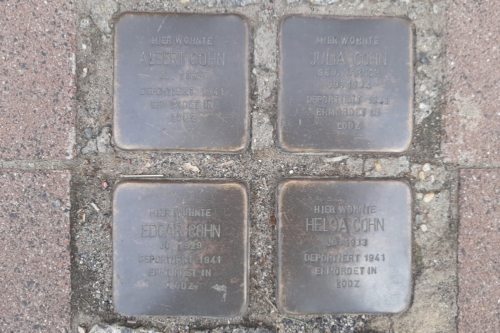 Stumbling Stones Heerstraße 1