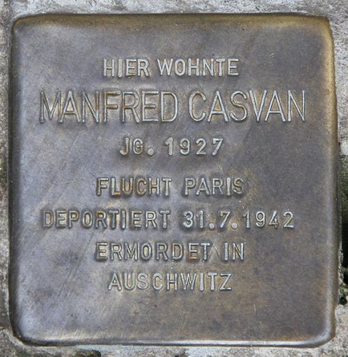 Stolpersteine Courbirestrae 5 #4