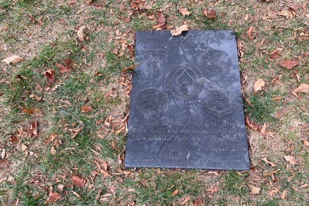 Gedenkstenen Memorial Dr Arlington National Cemetery #4